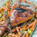 Paleo Herb Roasted Turkey Leg | www.themodernbuttery.com