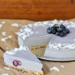 Lemon Blueberry Raw Cheesecake | www.themodernbuttery.com